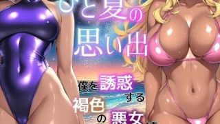 【SLG】 夏日回忆~诱惑我的褐色坏女人们 /ひと夏の思い出 ~僕を誘惑する褐色の悪女たち~【505MB】
