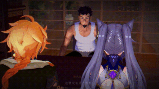 [3D动画][CV] runhh：原神-刻晴淫欲诊所1+2 [1.28G] [飞猫夸克]
