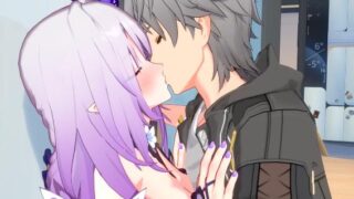 [崩铁同人/3D/神级建模/神作/亲吻/最新][Yuluer] キャストリス（遐蝶新服装：幽梦翩跃）[128MB/百度/迅雷/UC]