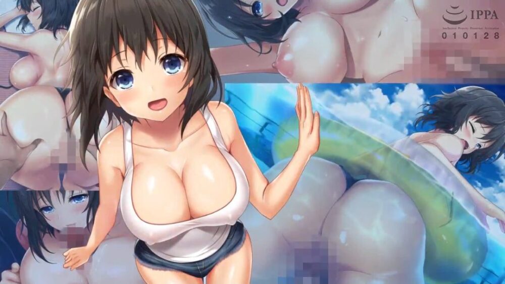 [survive more] 巨乳田舎娘と過ごすエッチな夏休み1 [中文字幕]