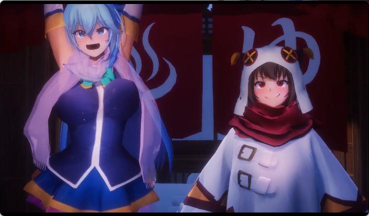 [慧慧同人/3D/神级建模/神作/巨乳/多P][ミツボシ]为美好的世界献上祝福：雪見温泉[396MB/百度/迅雷/UC]
