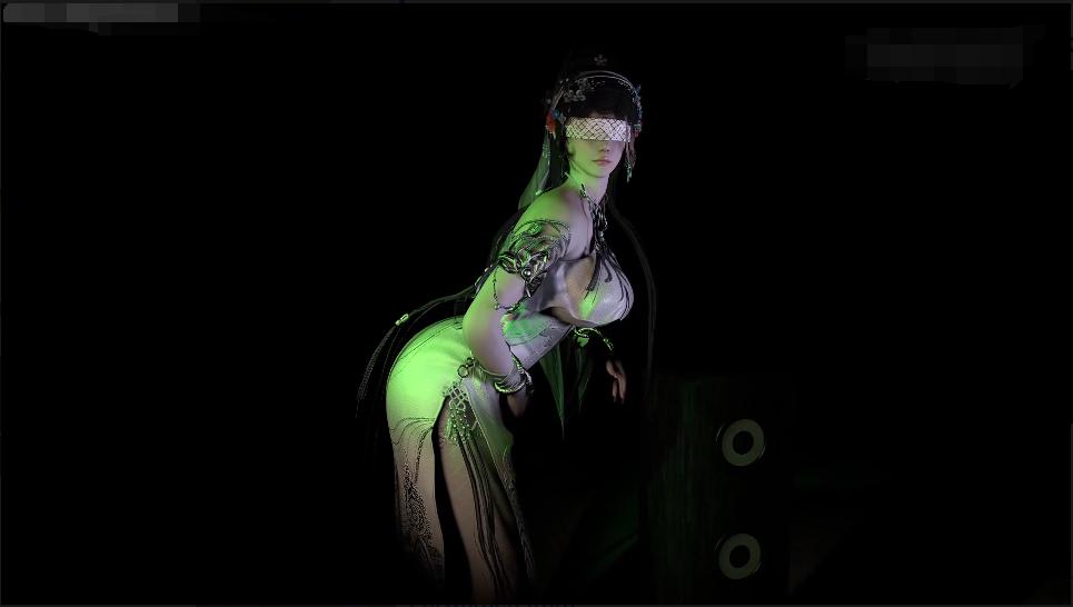 【夸克网盘】【3D动漫】【C158-1】【VAM】白蛇【1.6G】