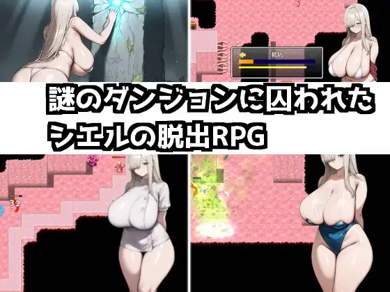 增添AZ[探索日式RPG/异种X/巨乳/爆乳] 西尔与触手迷宫 シエルと触手迷宮 内嵌AI汉化版+作弊码 [PC+安卓