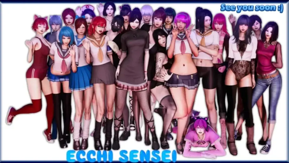 魔改整合版[亚洲风SLG/动态] 情色导师 EcchiSensei 包含1-4季全内容 汉化版 魔改整合版+黑暗心灵补丁 [PC+安卓
