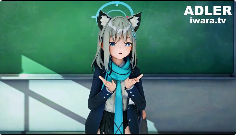 [碧蓝档案同人/3D/精致建模/神作/MMD/经典/多人][ADLER]白子&芹香[77MB/百度/迅雷/UC]