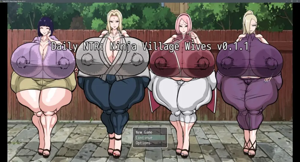 [RPG/NTR/巨乳] 日常NTR忍者村妻子们 Daily NTR Ninja Village Wives v0.1.1 AI汉化[PC+安卓mtool]