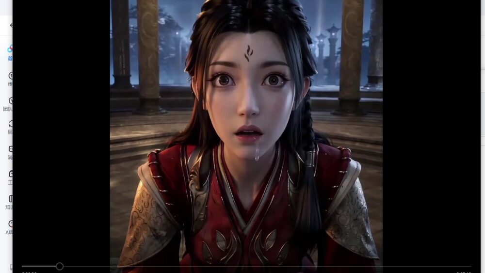 AI动画 凡人修仙传 玉儿  cc