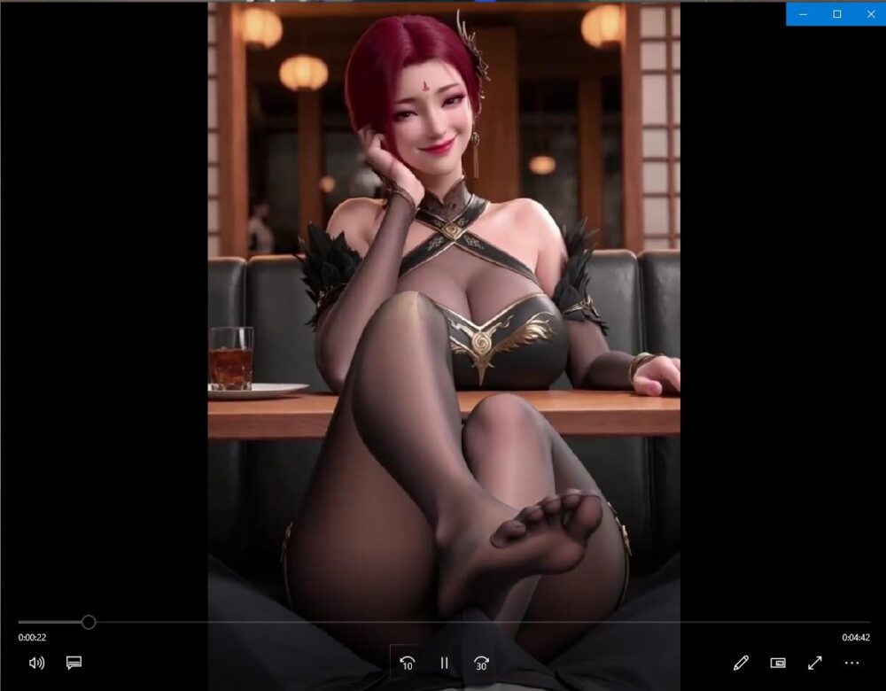 AI动画  雅菲