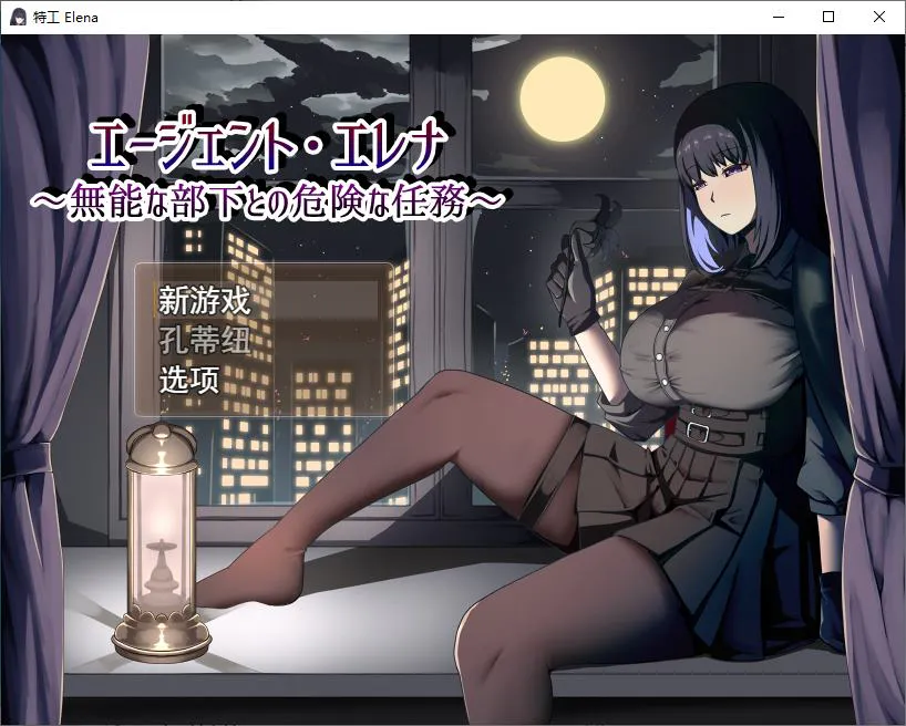 【日式RPG/汉化】 特工埃琳娜：下属能力不足，执行危险任务 机翻汉化版 【新作