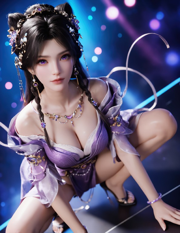 [3D彩漫/无修正/无字] 墨迹 26.04 姬紫月4K全-遮天 [600M/FM/BD]