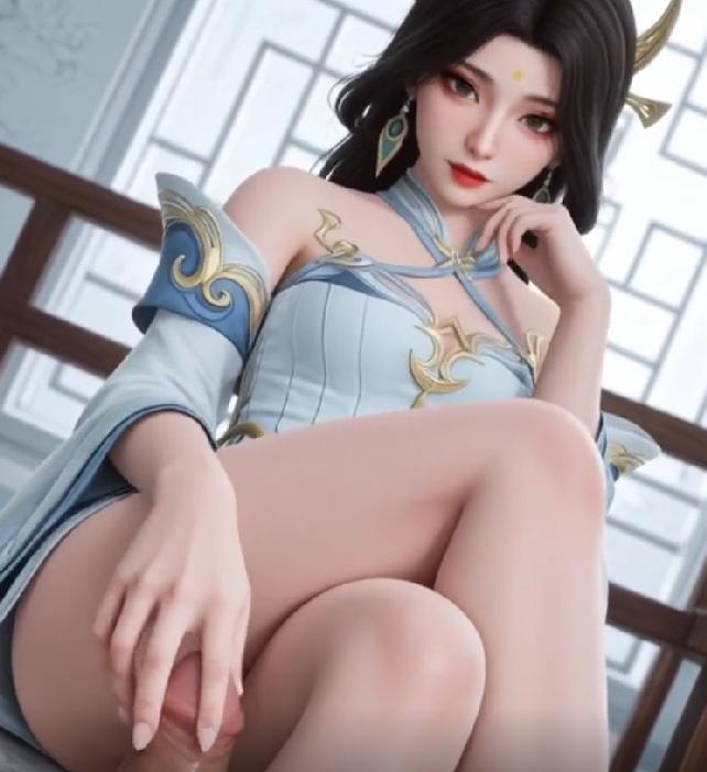 AI动画  姮娥  师兄啊师兄
