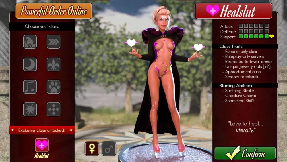 【欧美SLG汉化】动态 驱魔人 专职奶妈 Healslut V0.99f2【PC+安卓3.6G】