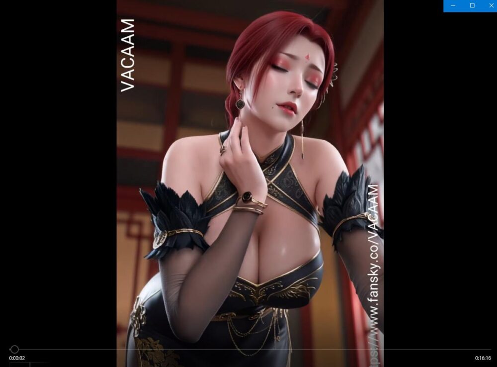 AI动画  雅妃  VACAAM
