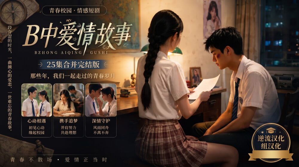 [汉化][Ai短剧][B中爱情故事][高三爱情故事][复活版][百度云][14G]