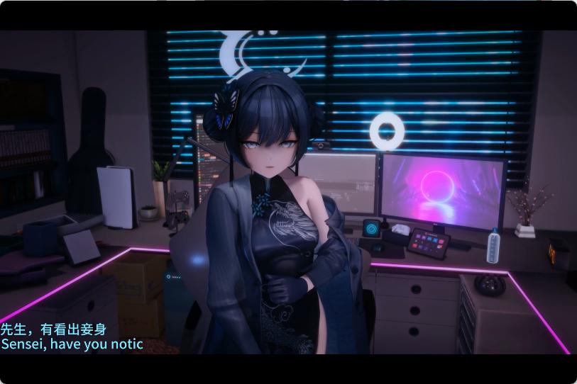 [碧蓝档案同人/3D/精致建模/新作/精品/白丝][Ameng] 妃咲 Kisaki 配音版[224MB/百度/迅雷/UC]
